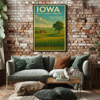 Iowa EarthS Oldest Landform Poster