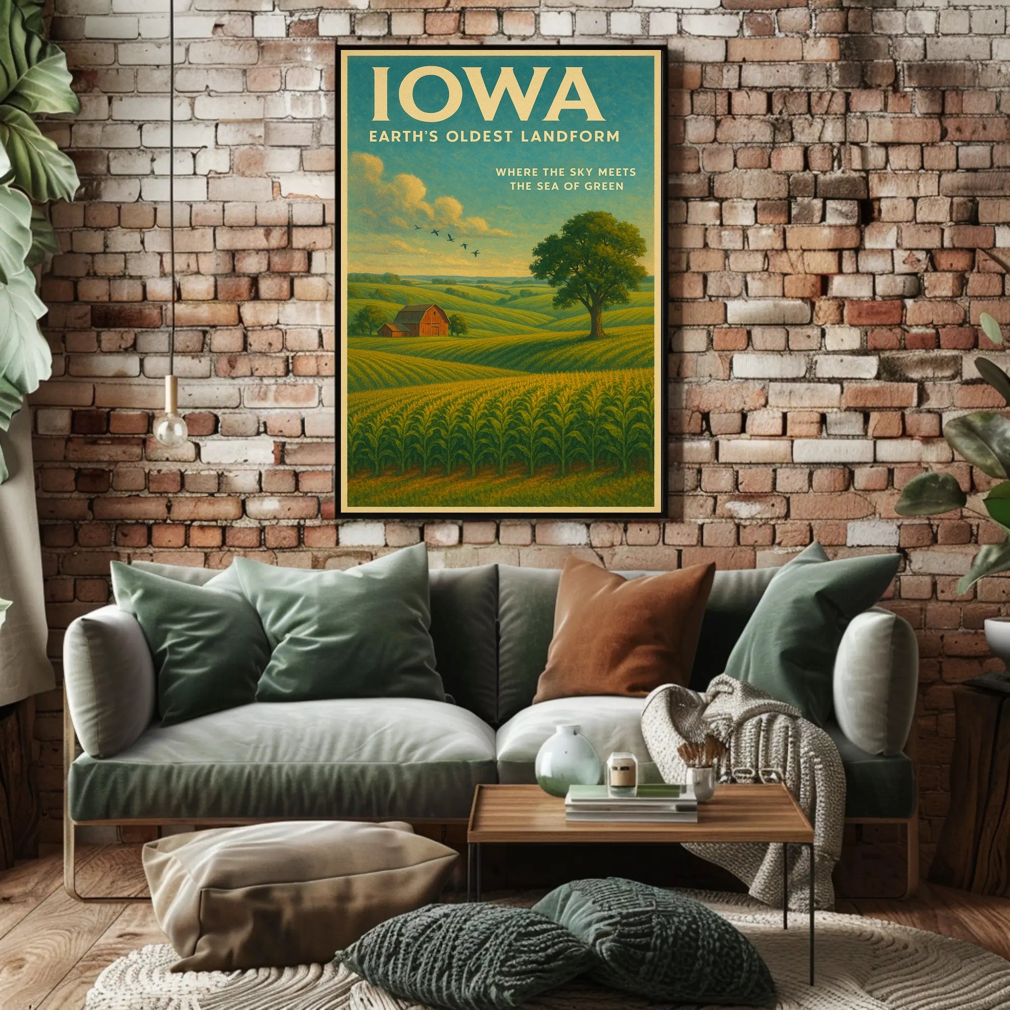 Iowa EarthS Oldest Landform Poster