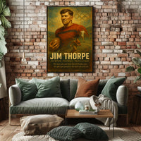 Jim Thorpe Legendary Athlete Jim Thorpe Poster