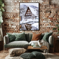 Winter in Shirakawa-go Poster