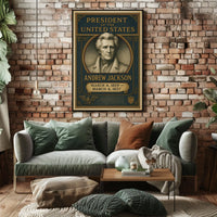 Andrew Jackson 7th President Poster