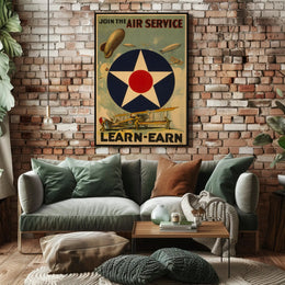 Join the Air Service Recruitment Poster PosterGoat