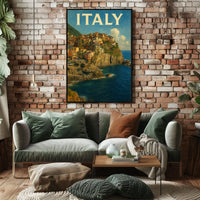 Italy Coastal Beauty Poster