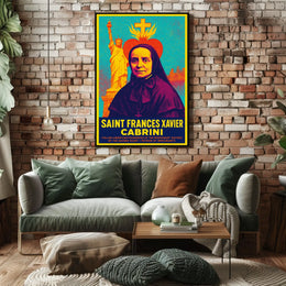 Saint Frances Xavier Cabrini Poster