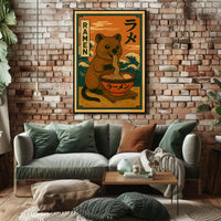 Quokka Ramen Delight Poster