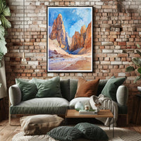Mount Sinai Landscape Poster PosterGoat