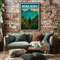 Escape To Bora Bora Poster