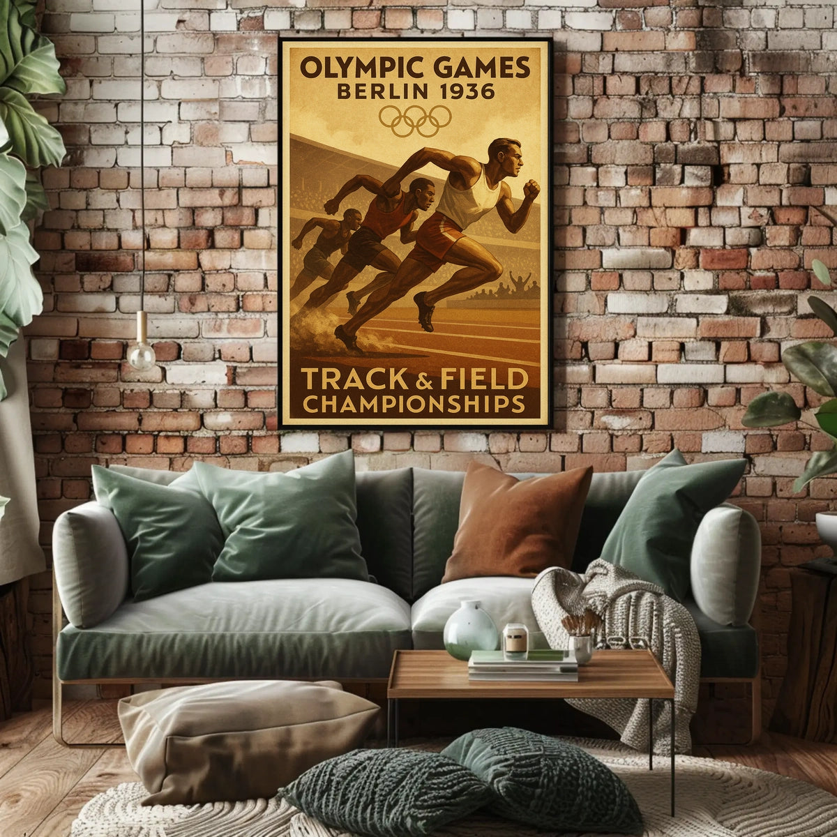 Berlin 1936 Olympic Games Poster
