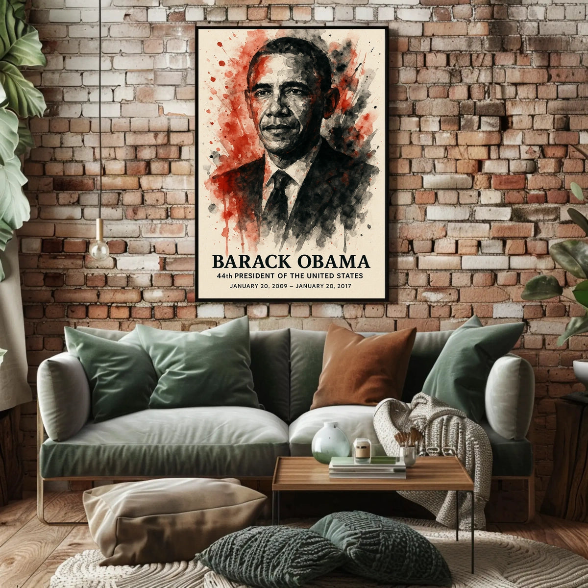 Barack Obama 44th President Poster