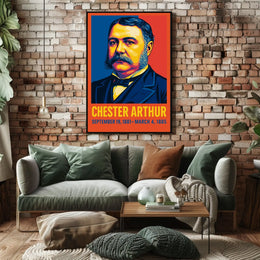Chester Arthur Poster