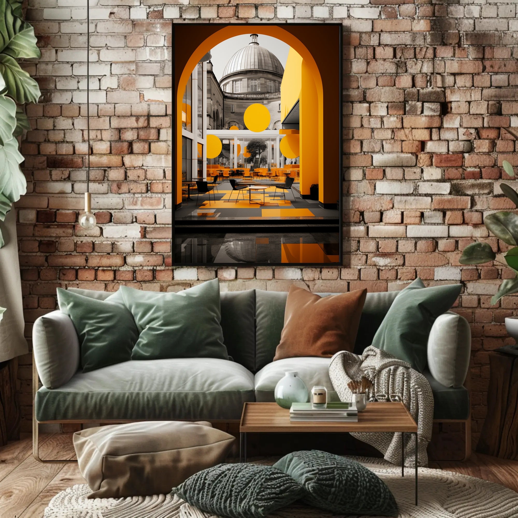 Modern Architectural Elegance Modern Poster