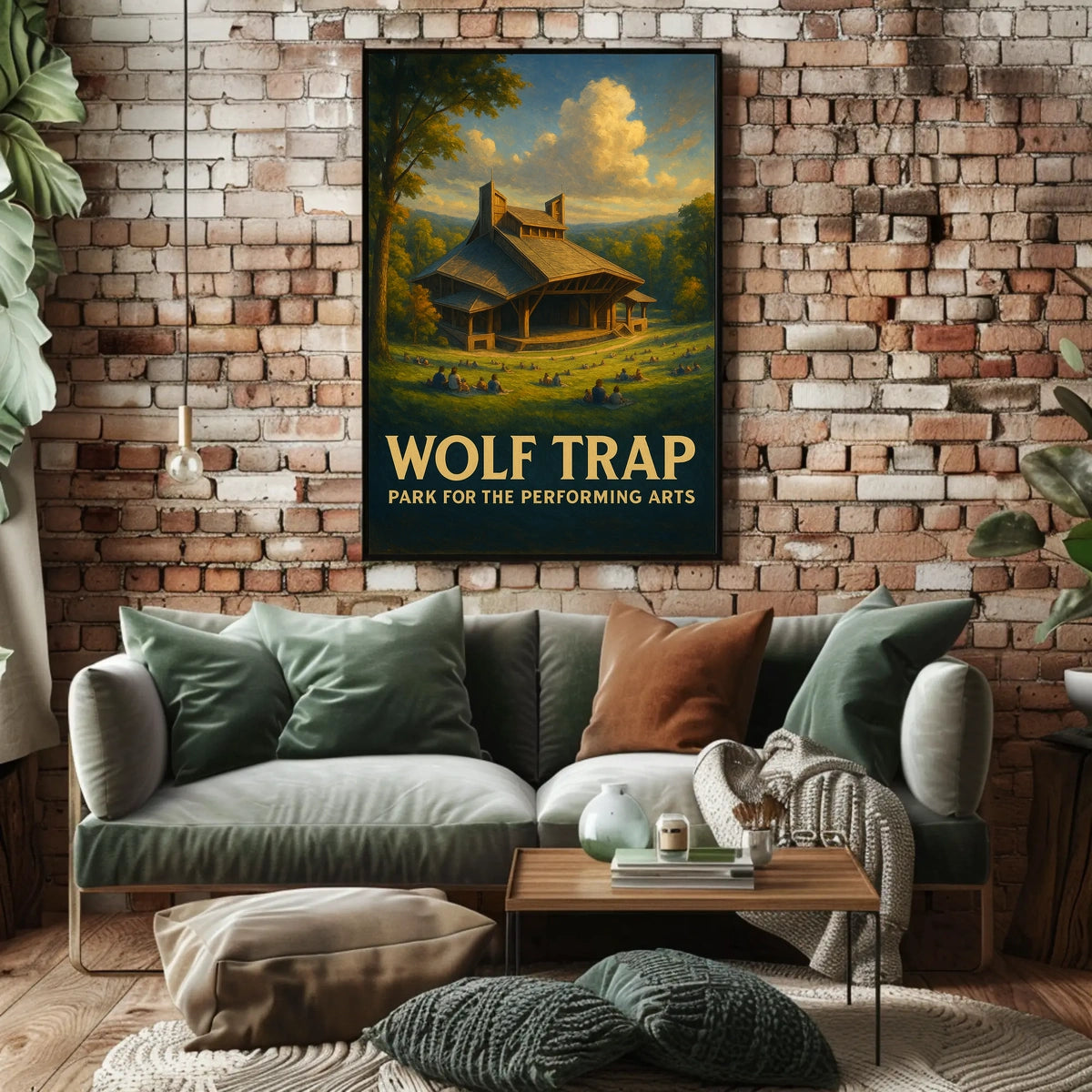 Wolf Trap Park For The Performing Arts Poster