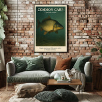 Common Carp Cyprinus carpio Poster