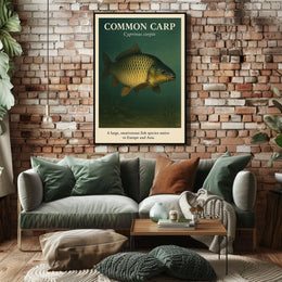 Common Carp Cyprinus carpio Poster