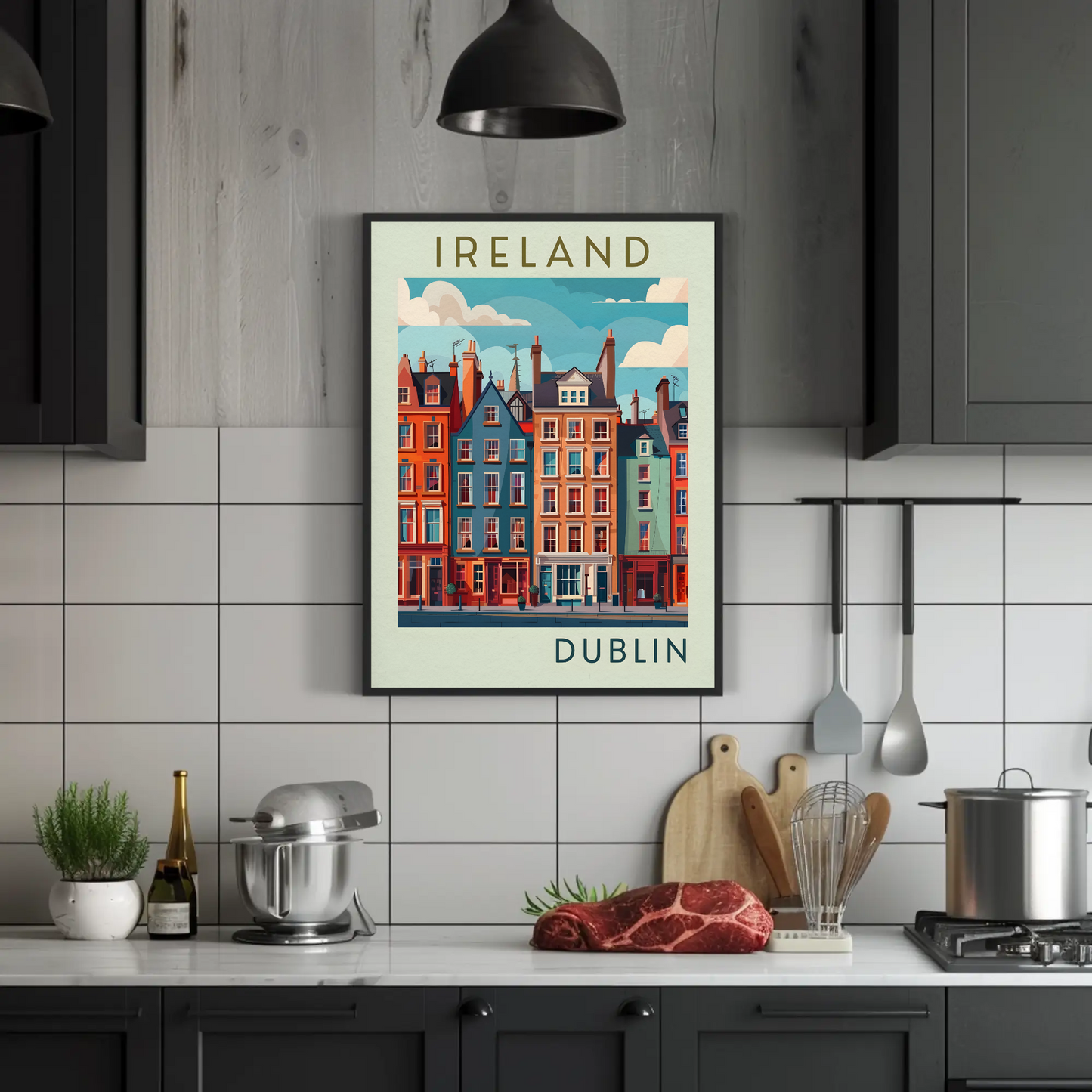 Vintage Poster - Ireland Dublin