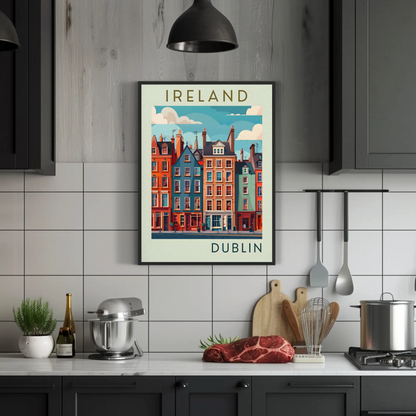Vintage Poster - Ireland Dublin
