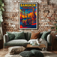 Vibrant Bangkok Poster