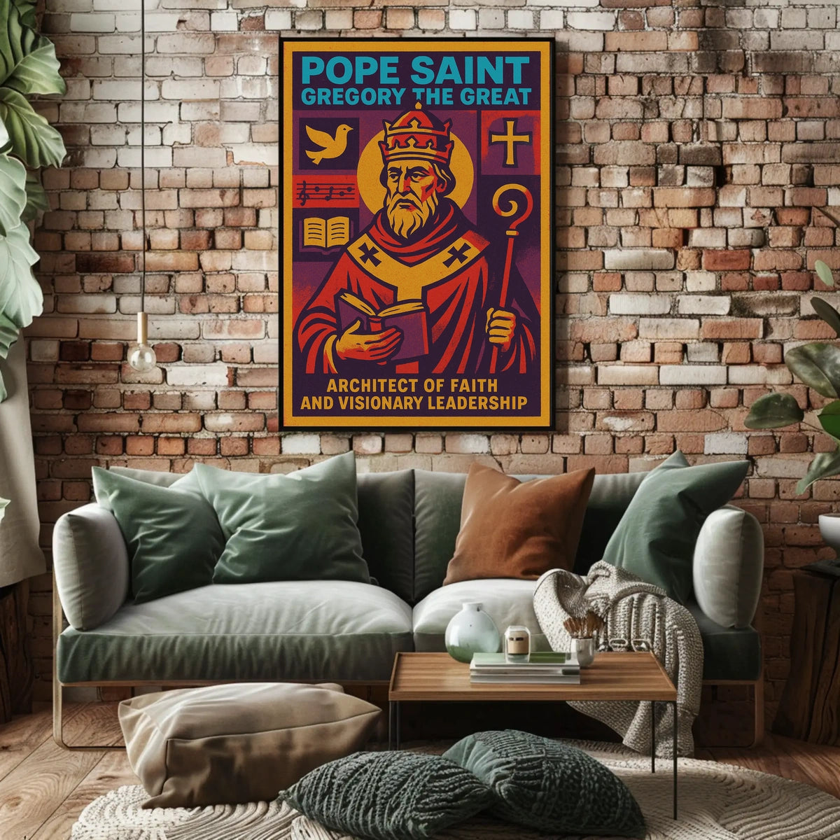 Pope Saint Gregory The Great Poster