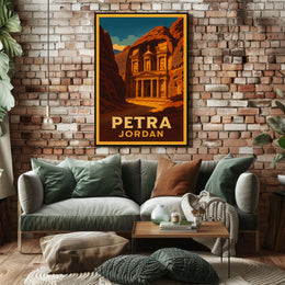 Petra, Jordan Poster