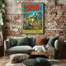 Robot Revolt at the Century of Progress Poster PosterGoat