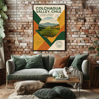 Colchagua Valley, Chile  A Journey Through Nature and Wine Poster PosterGoat
