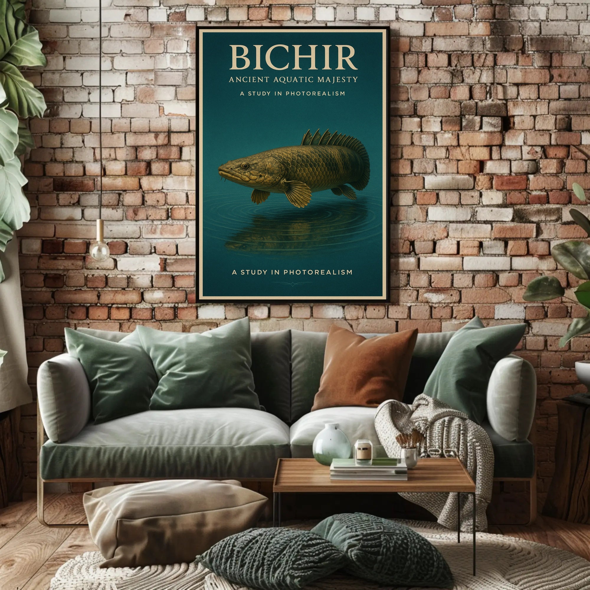 Bichir Ancient Aquatic Majesty Poster PosterGoat