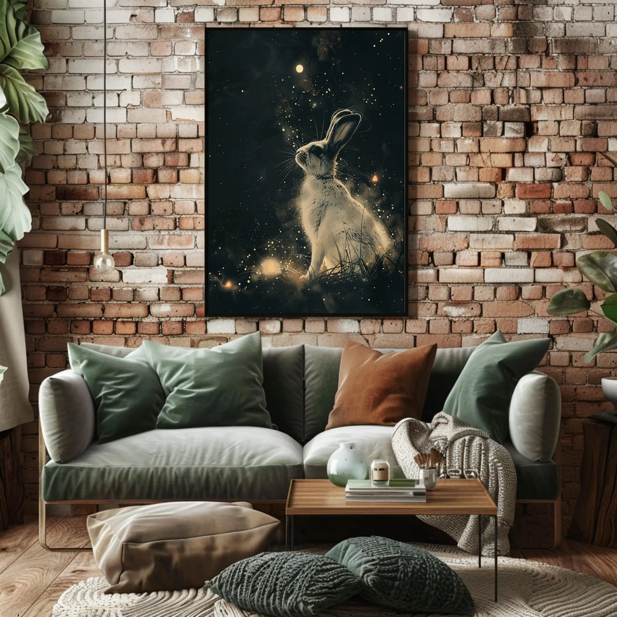 Celestial Rabbit Poster