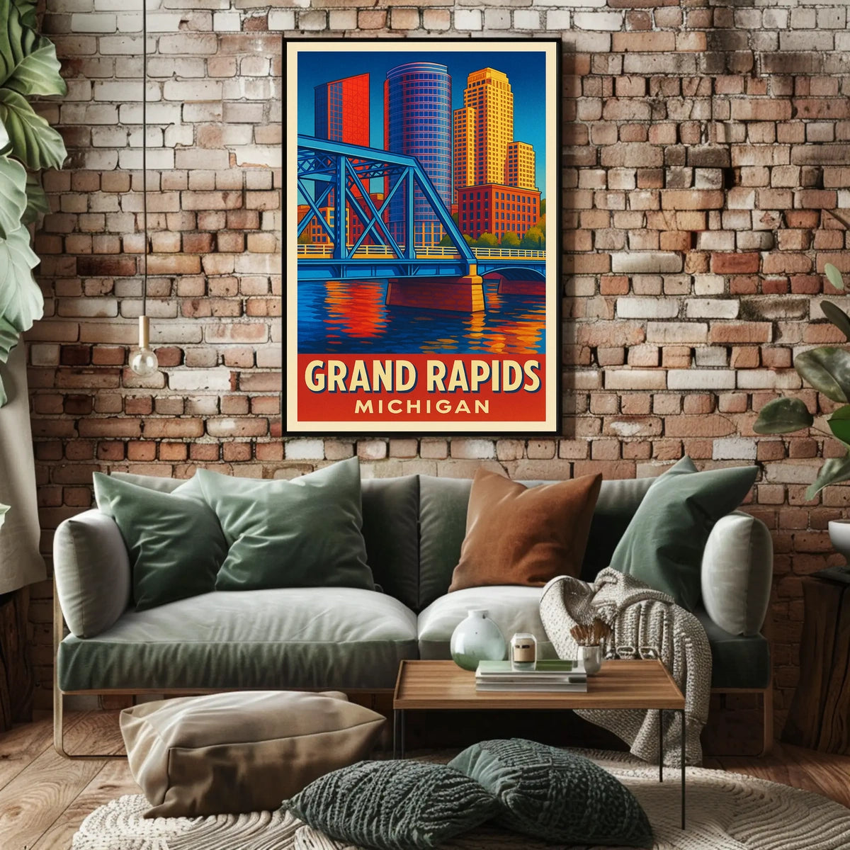 Grand Rapids, Michigan Poster