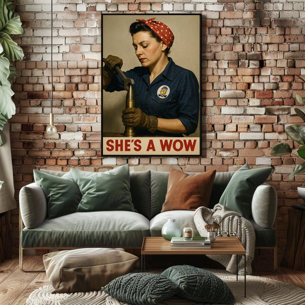 Shes a WOW Poster