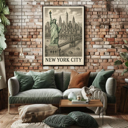 Iconic New York City Poster