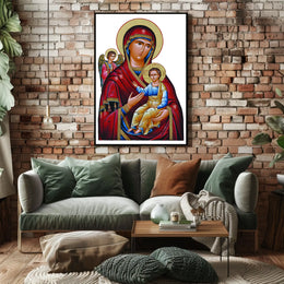 Christian Mother Mary Poster