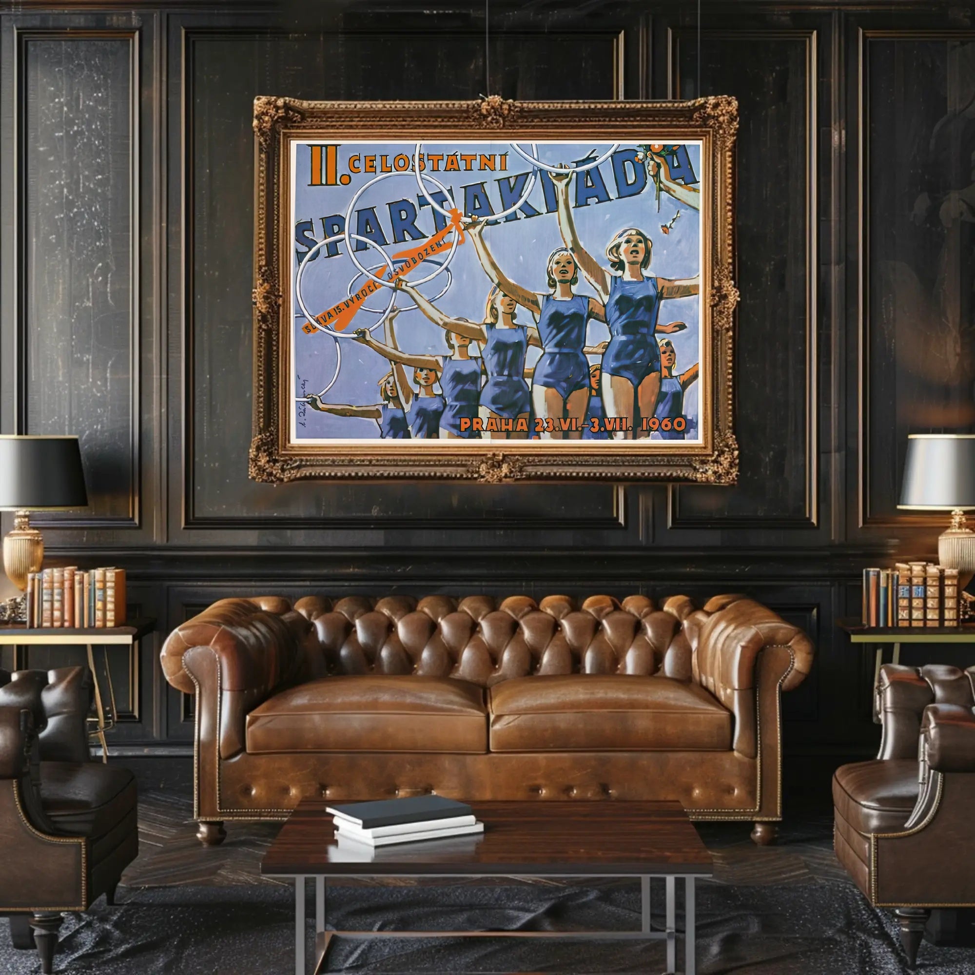 II. National Spartakiad 1960 Poster