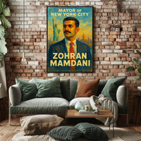 Zohra Mamdani Mayor of New York City Poster
