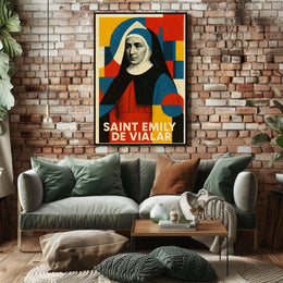 Saint Emily De Vialar Poster