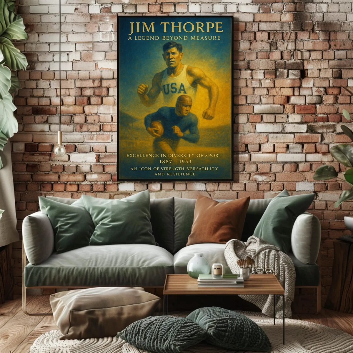 Jim Thorpe A Legend Beyond Measure Poster