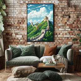 The Great Wall Of China Majestic Poster