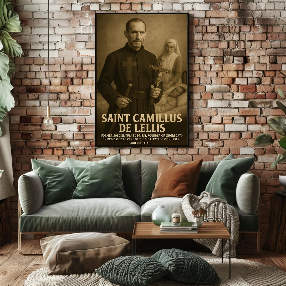 Saint Camillus De Lellis Poster