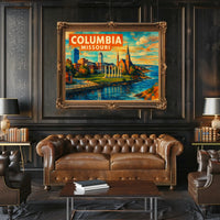 Columbia, Missouri Poster