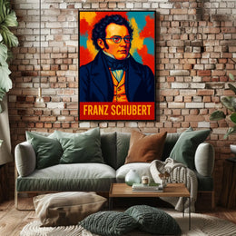 Franz Schubert Portrait Poster