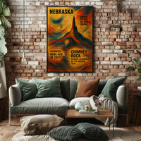 Discover Nebraska Poster