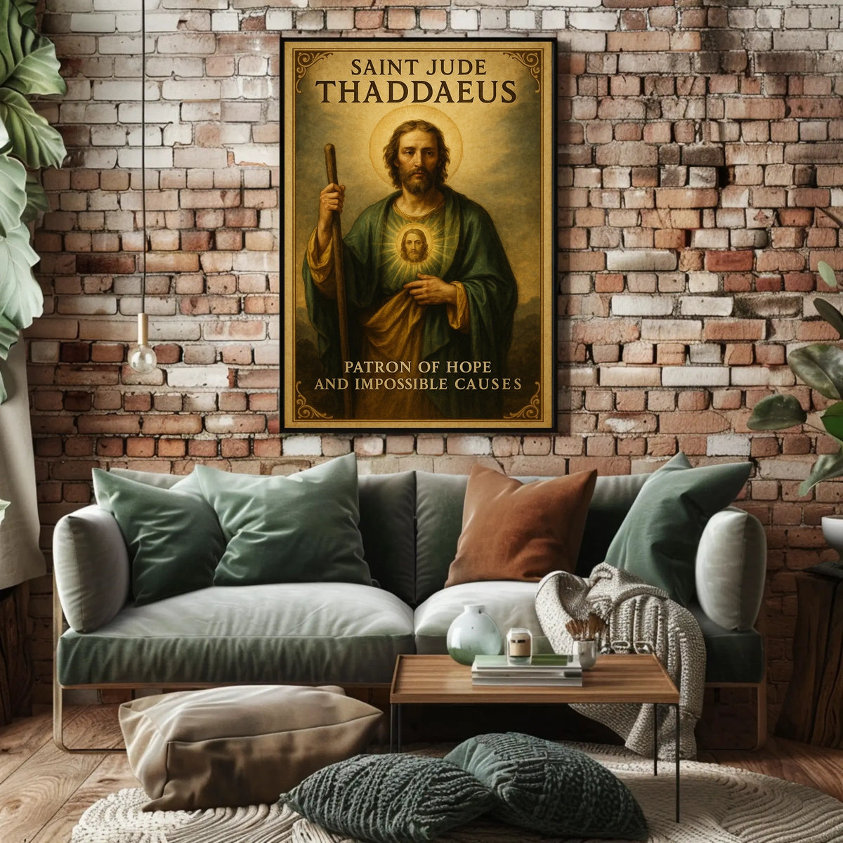 Saint Jude Thaddaeus Patron of Hope Poster