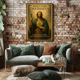 Saint Jude Thaddaeus Patron of Hope Poster