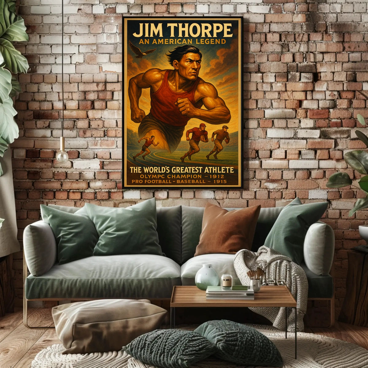 Jim Thorpe The Worlds Greatest Athlete Jim Thorpe Poster