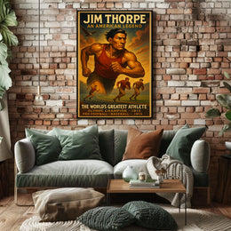 Jim Thorpe The Worlds Greatest Athlete Jim Thorpe Poster