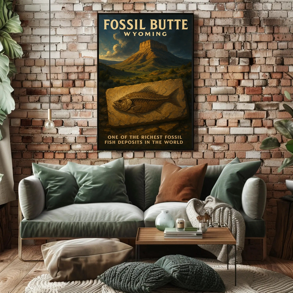 Fossil Butte, Wyoming Poster