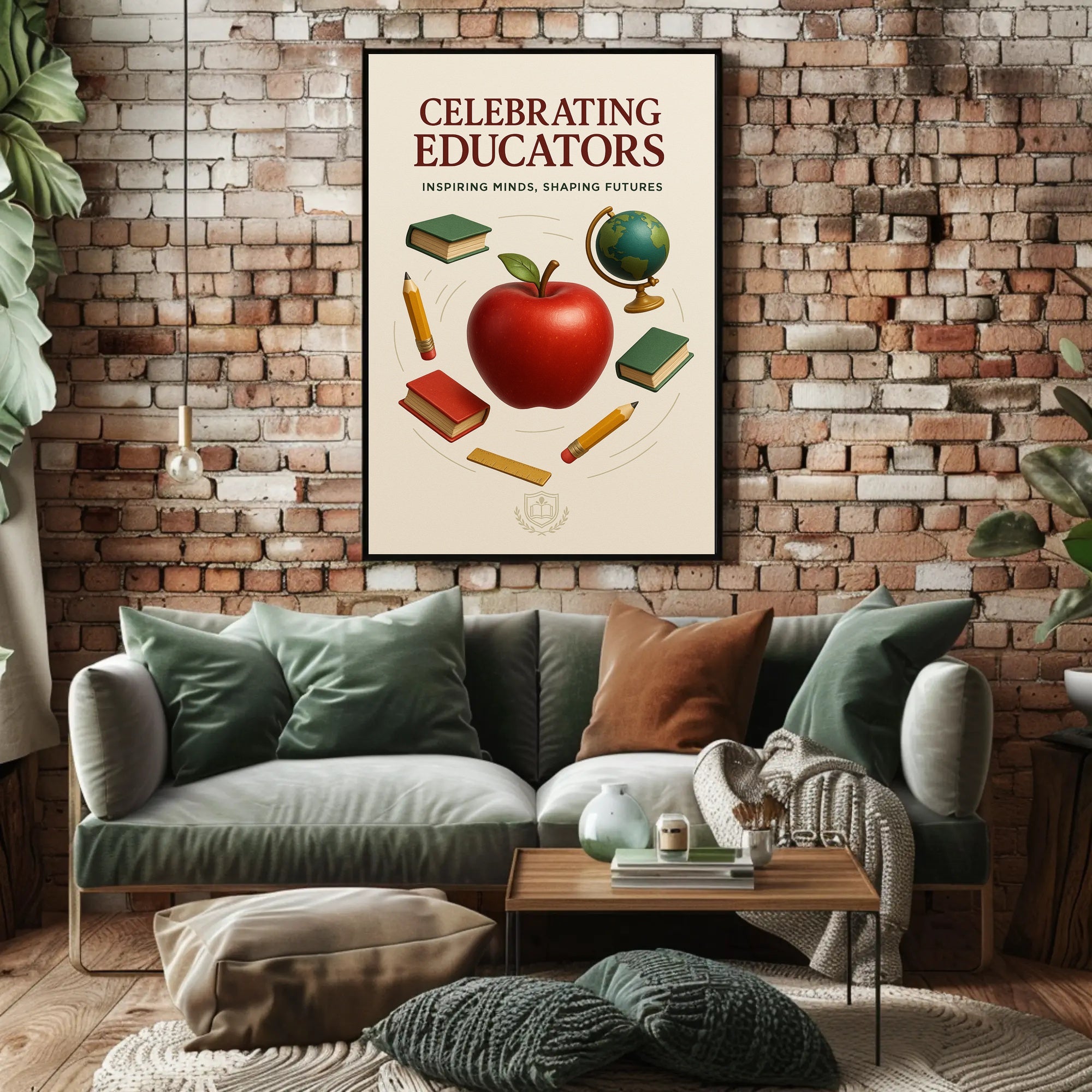 Celebrating Educators: Inspirational Motivational or Quote Poster