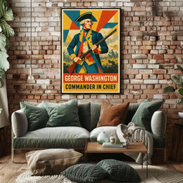 George Washington Commander In Chief Poster