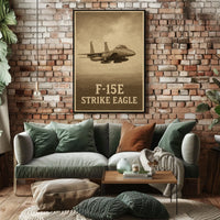 F-15E Strike Eagle Poster