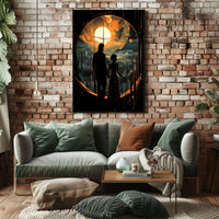 Celestial Cityscape Poster