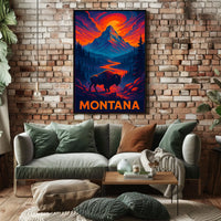 Majestic Montana Poster